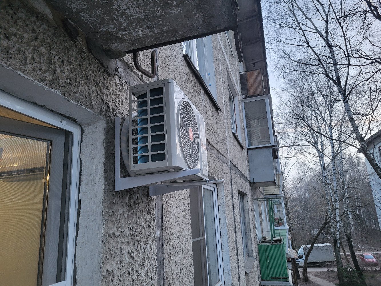 монтаж кондиционера